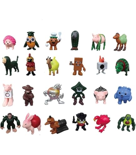 Amazon.co.jp: 24種類 ブレインロットを盗む フィギュ セット ブレイン
